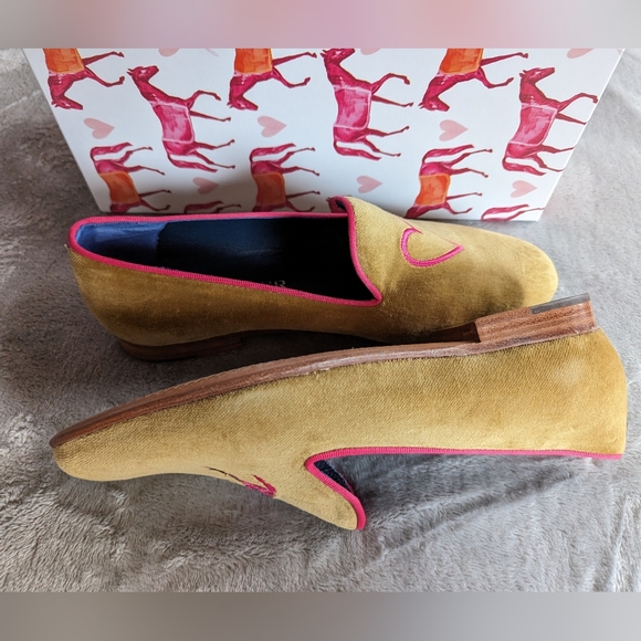 Ronner Equestrian Mimosas Love Velvet Loafers - Picture 6 of 13